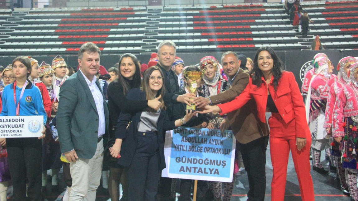 Antalya Okul Sporları Halk Oyunları Yarışmasında Okulumuz İl Birincisi